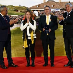 Celia Barquín, protagonista en los premios del golf español