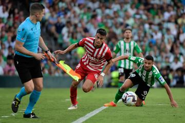 Reinier, en un partido contra el Betis de esta temporada.