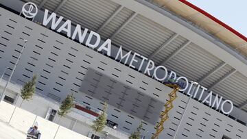 El Wanda Metropolitano ya está preparado para su estreno.
