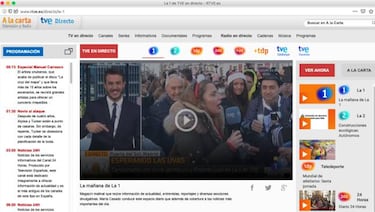 Cómo seguir las campanadas de Nochevieja si no hay TV