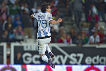 El 'Chucky' vivió su gran torneo en el Apertura 2016 al marcar siete goles, siendo el máximo goleador mexicano en ese certamen.