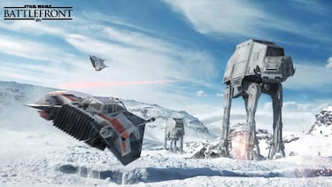 Star Wars Battlefront, reventando naves del imperio