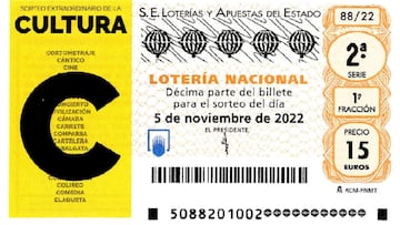 Lotería Nacional: comprobar los resultados del Sorteo Extraordinario de La Cultura hoy, 5 de noviembre