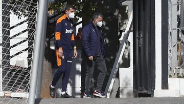 Javi Gracia, entrenador del Valencia. 