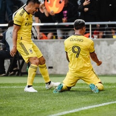 Cucho Hernández, figura en la victoria del Columbus Crew en la MLS