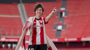 Erika V&aacute;zquez, jugadora del Athletic. 