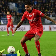 Pulgar fue titular en empate de la Fiorentina por la Serie A