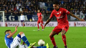 Pulgar fue titular en empate de la Fiorentina por la Serie A