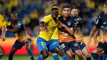 09/09/22  PARTGIDO SEGUNDA DIVISION 
UD LAS PALMAS  - LEGANES
OMENUKE MFULU  IKER UNDABARRENA