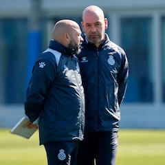 Dos entrenadores del Espanyol, frente a frente en la Copa