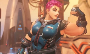 Zarya en Overwatch.