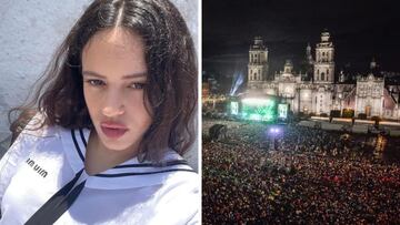 Capacidad del Zócalo de CDMX: cuántas personas entrarán en el concierto de Rosalía y qué hacer si me quedo fuera