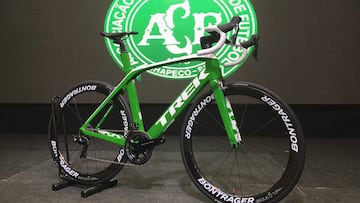 Trek homenajea a Chapecoense