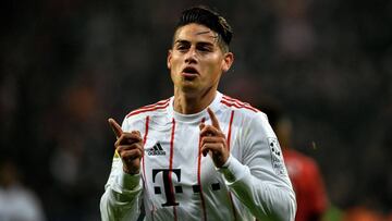 James, con el Bayern. 