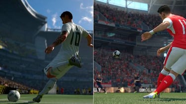 Comparativa FIFA 17 vs PES 2017, nuevo cara a cara gráfico