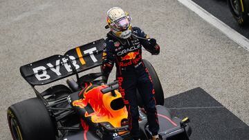 Max Verstappen (Red Bull RB18). Hungaroring, Hungría. F1 2022.