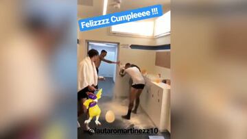 La gamberrada de Icardi a Lautaro para felicitarle su cumpleaños