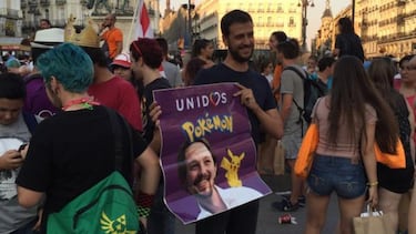 Así paralizó Madrid Pokémon Go