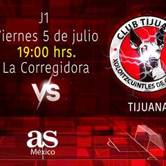 Querétaro (1-2) Tijuana: Resumen y resultado del partido
