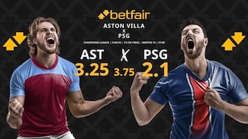 Aston Villa vs. PSG: horario, dónde ver, pronósticos y cuadro