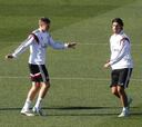 Khedira tiene que parar; no se entrenará una semana más