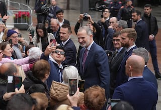 Felipe VI felicita a Omar El Hilali por el temporadón del Espanyol