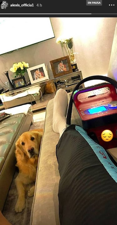 Alexis Sánchez salió lesionado del entrenamiento en el United