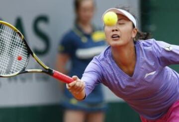 La jugadora china, Shuai Peng.