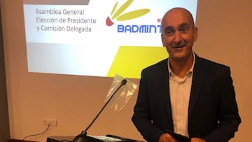 Andoni Azurmendi, nuevo presidente de la Federación Española de Bádminton