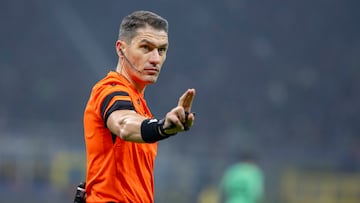 A physical education teacher in Romania, he has already officiated the Europa League and Conference League finals—and now adds the Champions League to his résumé.