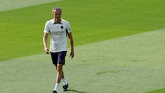 What did PSG coach Luis Enrique say about Real Madrid target Kylian Mbappé's return to the first-team squad?