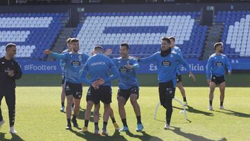 Entrenamiento Deportivo de La Coruña. riazor
