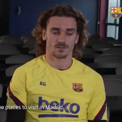 Atentos a lo que contesta Griezmann cuando le preguntan por Madrid: "Si no salgo de casa"