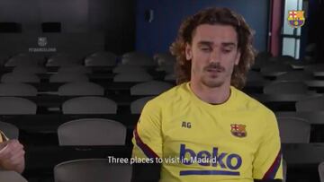 Atentos a lo que contesta Griezmann cuando le preguntan por Madrid: "Si no salgo de casa"