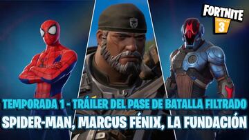 Fortnite: Spider-Man, Marcus Fénix y La Fundación llegan al juego; tráiler filtrado