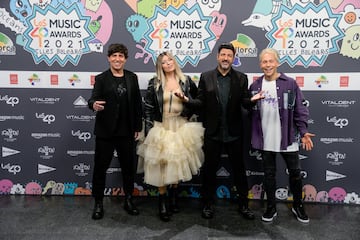 Tony Aguilar, Dani Moreno, Cristina Bosca y Óscar Martínez 