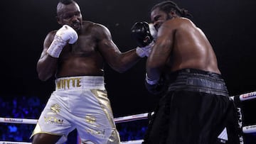 Dillian Whyte vence a Jermaine Franklin en Londres.