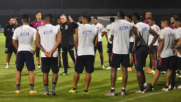 Segundo entrenamiento de la Selecci&oacute;n Colombia en la sede de la FCF en Barranquilla.