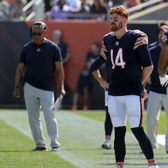 Andy Dalton evita lesión importante; será titular de los Bears cuando esté sano