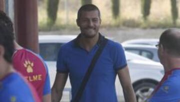 <b>VIEJA DEUDA. </b>Munúa, ahora en el Levante, llegó al Depor en 2003.