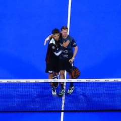 Paquito Navarro y Sanyo Gutiérrez se estrellan ante Galán y Chingotto