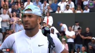 Kyrgios desafía al público de Wimbledon con este mensaje