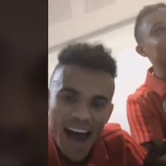 Luis Muriel y Luis Díaz celebran título de Junior desde Brasil