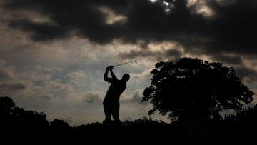 Jon Rahm, en el tee del 11.