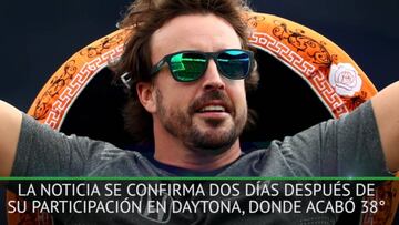 Fernando Alonso confirma que participará en las 24H de Le Mans