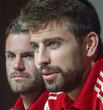 Gerard Piqué de España. 
