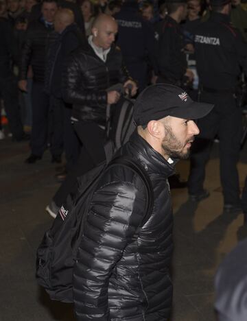 El Real Madrid ya está en Bilbao antes de viajar a Eibar