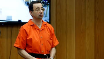 El doctor Larry Nassar, durante el juicio en el que fue condenado culpable de haber cometido abusos sexuales a las gimnastas del equipo de Estados Unidos.