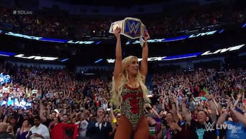 Carmella es la nueva campeona de SmackDown Live