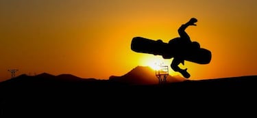 Pekín acoge la Copa del Mundo de snowboard